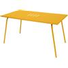 Fermob - Tavolo rettangolare Monceau - Giallo - Acciaio verniciato - Designer Studio Fermob