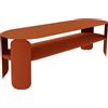 Fermob - Tavolino Bebop - Arancione - Alluminio - Designer Tristan Lohner