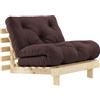 KARUP - Poltrona trasformabile Roots - Marrone - Fibre riciclate miste