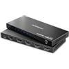 AVIDGRAM Splitter HDMI 1 ingresso 4 uscite 4K 60Hz 4:4:4, AVIDGRAM HDMI Splitter a 4 porte con supporto per copia, downscaler e modalità automatica 1080p 120Hz HDCP 2.2 HDR10 18Gbps 3D (solo specchio)