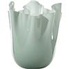 VENINI VASO FAZZOLETTO D.13,5 CM VERDE RIO-LATTIMO H.13,5 CM FO370004000O0BE3