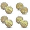 NLR FUN Non Perdere mai! (4 Pezzi) Sì No Monete lanciare Moneta di Sfida, Souvenir commemorativo Moneta Collezione, Doppio-Sì/Doppio-No/Normale Si o No