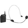 Trevi Microfono Wireless ad Archetto e a Clip con Ricevitore senza Fili
