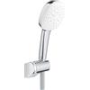 SET MANOPOLA DOCCIA GROHE TEMPESTA CUBE 110 A 3 GETTI CROMATO