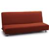 FAVERTI® Copridivano Elastico Divano Letto Click Clack Tre Posti | Modello Reale | Caldera | Copridivano Divano Letto Universale | Protezione di Qualità in Tessuto Jacquard al Tatto di Cotone