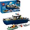 Lego City Inseguimento del Motoscafo della Polizia 60456