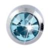 Mast Industria Italiana Orecchino Brillantino 3mm Acquamarina