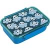 IDRINK®- Lunch box con divisorio, forchetta e cucchiaio 18.5 x 13.4 x 6 cm (PANDA)