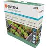 Gardena Set per Irrigazione a Goccia per Fioriera/Aiuola (35 Piante) Micro-Drip-System: Pronto All'Uso, Sistema Irrigazione Risparmio Idrico, Tecnica Collegamento Semplice Flessibile (13455-20)
