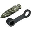 Alamor M8 X 1.25Mm Tappo parapolvere con Vite di spurgo Pinza Freno per Moto