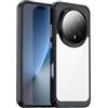 Custodia Per Huawei Honor X8 - Cover Antiurto Con Anello Girevole 360°: TPU Morbido E PC Rigido, Nero - 4
