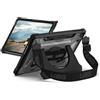 URBAN ARMOR GEAR Plasma Case Microsoft Surface Pro 12 Custodia (2025 - 1a edizione, Designed for Surface certificato, Cinghia mano e tracolla, Type Cover / Surface Slim Pen compatibile) ice/nero