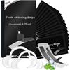 Tpubmity 28 Strisce Strisce Sbiancanti Denti Sbiancante Dentale,14 coppie Kit nastro Sbiancamento dentale,Sbiancanti Denti,Rapid White Kit Sbiancante,Con ausiliario strumento