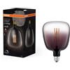 Lampada LED Vintage 1906 Vetro Fumé, 4,5W, 150Lm, Forma Globo Con Diametro 140Mm