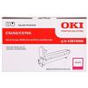 Oki GRUPPO TAMBURO ORIGINALE OKI 43870006 MAGENTA C5650 C5750 20K