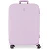 Enso Annie Valigia media Viola 48x70x28 cm ABS rigido Chiusura TSA integrata 79L 4,32 kg 4 Doppie ruote