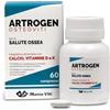 Marco Viti Artrogen OsteoViti, 60 Compresse da 1,2 g, Integratore Alimentare con Calcio, Vitamina D e Vitamina K, Supporto per Ossa e Metabolismo del Calcio