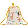 Miniland Kiddie Sack Sacca Zaino per Asilo Impermeabile - Jungle
