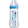 Mam Biberon First Bottle con Tettarella in Silicone 330ml - Bianco