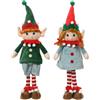 Christmas Decoration Elfo Decorativo in Tessuto 42 cm