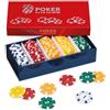 Dal Negro Set Poker da 125 Fiches