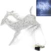 Christmas Decoration Renna Luminosa 58cm Bianco Freddo 80 LED