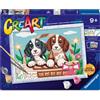 Ravensburger CreArt Serie D - Picnic con Cuccioli