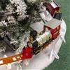 Christmas Decoration Scena Natalizia Treno su Pista Sospesa 265cm