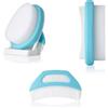 Frida Baby FlakeFixer Sistema 3 Fasi per Crosta Lattea con Spugna, Spazzola e Pettine