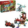 LEGO® NINJAGO® Battaglia alla casa sull'albero con veicolo Ninja 71857