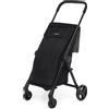 Foppapedretti Carrello Portaspesa Go Fast - Nero