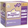 Pampers Progressi Pannolini 4 Maxi 7-18kg - 102 pz