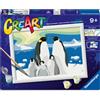 Ravensburger CreArt Serie D - La Famiglia di Pinguini
