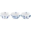 Easy Life Pagoda Set 3 Ciotole Diametro 9,5 cm Stile Orientale