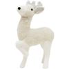 Christmas Decoration Renna Natalizia in Pelliccia 45 cm