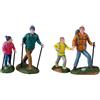 Lemax 42313 Father And Daughter Hikers - 4 pezzi