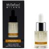 Millefiori Ricarica per Diffusore ad Ultrasuoni Fragranza Idrosolubile Petali di Tabacco 15 ml