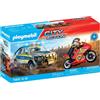 Playmobil Inseguimento con Pick-Up della Polizia 71875
