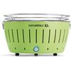 LotusGrill Grill Portatile a Carbone XL Verde