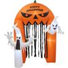 Home Living Arco Gonfiabile Halloween 300 cm con Fantasmi e LED