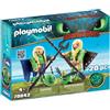 Playmobil Testabruta e Testaditufo con Tuta da Volo 70042