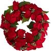 Christmas Decoration Ghirlanda Natalizia con Stelle di Natale 45 cm
