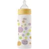 Chicco Biberon Perfect Easy in Silicone, dai 4 Mesi, Flusso Rapido - 330ml - Giallo