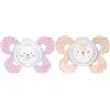 Chicco Succhietto Comfort in Silicone 6-16m 2pz - Femminuccia