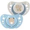 Chicco PhysioForma Air Set 2 Ciucci in Silicone 2-6 Mesi - Azzurro