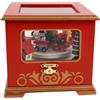 Christmas Decoration Cofanetto in Legno con Carillon