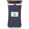 Woodwick Candela Grande con Stoppino Scoppiettante Hinoki Dahlia 130 Ore