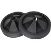 WGFOIP Copertura per Smaltitore di Rifiuti, in silicone anti-schizzi e resistente, Coperchio di Ricambio, per smaltitori compatibili, diametro 87mm, 2 pezzi