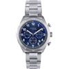 Breil Orologio UOMO MATE quadrante BI-COLORE BLU movimento MULTIFUNZIONE QUARZO e BRACCIALE ACCIAIO ARGENTO EW0593