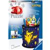 RAVENSBURGER, POKEMON, RAVENSBURGER 3D P RAVENSBURGER - 3D PUZZLE PORTAPENNE POKÉMON, 54 PEZZI, 6+ ANNI